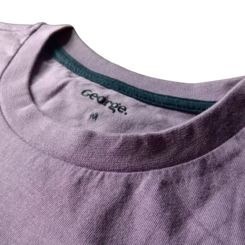 Purple Essential Crew Neck T-Shirt