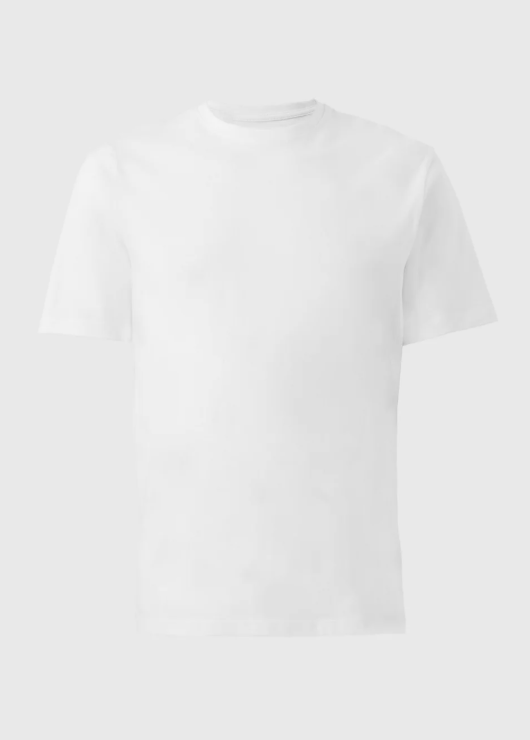 White Essential Crew Neck T-Shirt