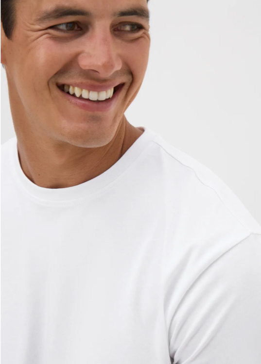 White Essential Crew Neck T-Shirt
