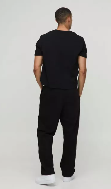 Black Essential Crew Neck T-shirt